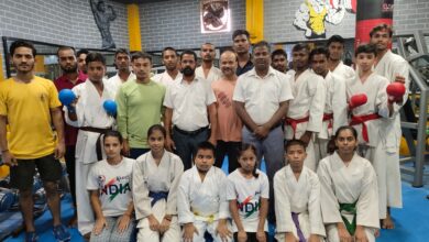 Photo of राज्य स्तरीय कराटे प्रतियोगिता के तारतम्य में स्पोर्ट्स जनपद के प्रतियोगी चयनित